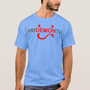 Pride Month Demon,Gay Pride  LGBT Awareness Month  T-Shirt