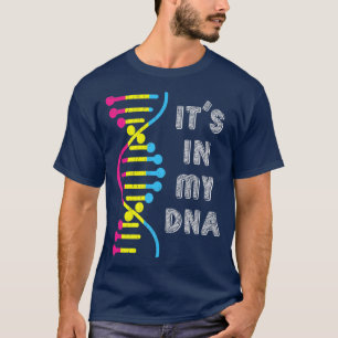 Pride Month DNA Panseuality Flag Pan Pride LGBT Pa T-Shirt