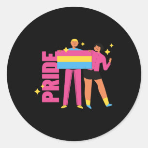 Pride Month June Awesomeness  Classic Round Sticker