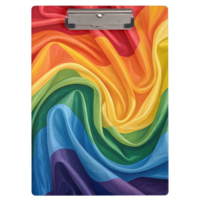 Pride month pattern clipboard (Front)