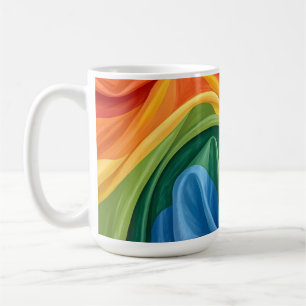 Pride month pattern coffee mug