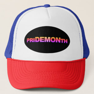 PRIDE MONTH Pink Trucker Hat