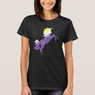 Pride Month Queer Nonbinary Flag Unicorn Lgbt Non T-Shirt