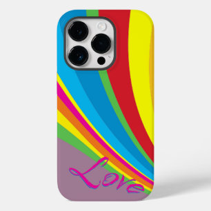 Pride Month - Rainbow Love Case-Mate iPhone 14 Pro Case