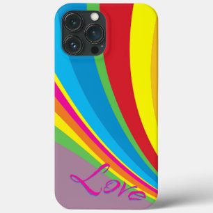 Pride Month - Rainbow Love iPhone 13 Pro Max Case