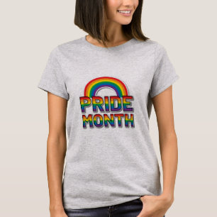 Pride Month Rainbow Womens T-Shirt