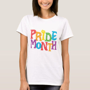 Pride Month white womens T-Shirt