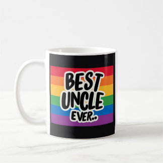 Pride Mug, Best Gay, Uncle Ever Mug, Human Pride  Coffee Mug