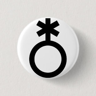 Pride Not Binárie 3 Cm Round Badge
