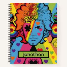 Pride Notebook Poster Spiral Notebook LGBTQ+ Notes