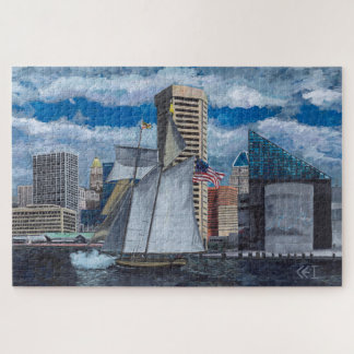 Pride of Baltimore II 20x30 inch Jigsaw Puzzle