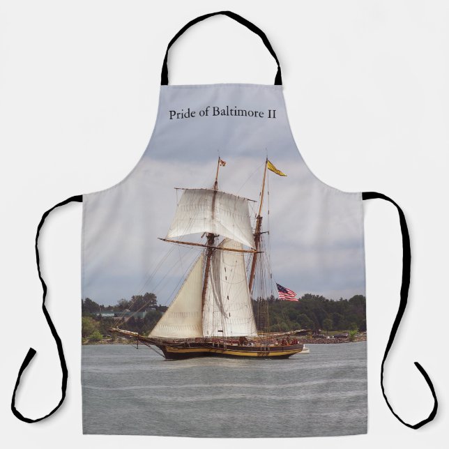 Pride of Baltimore II apron (Front)