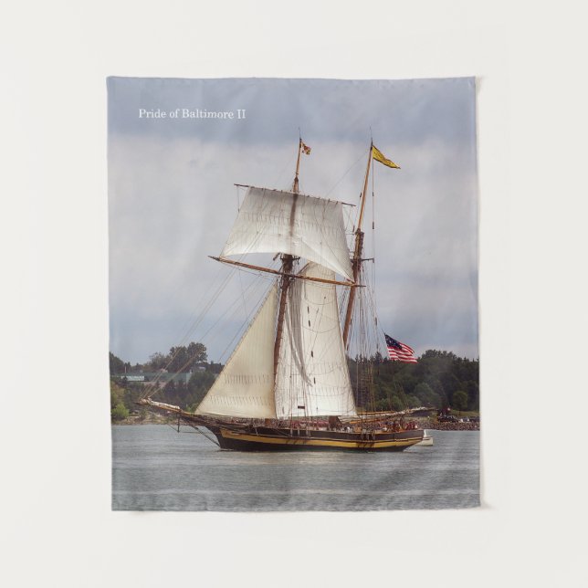 Pride of Baltimore II tapestry (Front)