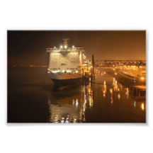 Pride of Hull Ferry at Night – Atmospheric