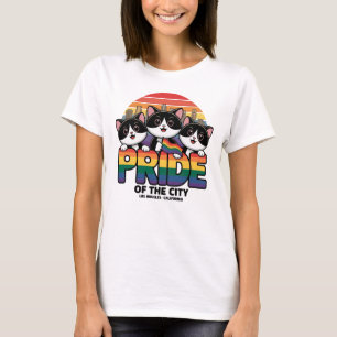 Pride of Los Angeles City California USA T-Shirt