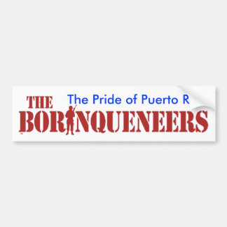 Pride of Puerto Rico Bumper Sticker