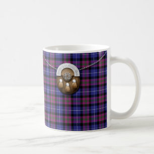 Pride Of Scotland Fashion Tartan And Sporran Coffee Mug