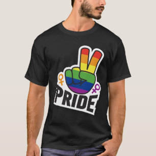 Pride Peace blk mens T-Shirt
