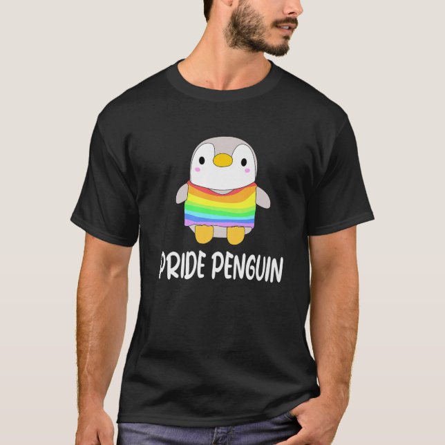 Pride Penguin | LGBTIQ T-Shirt (Front)