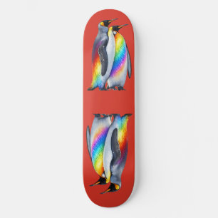 Pride Penguins Stand Together Skateboard
