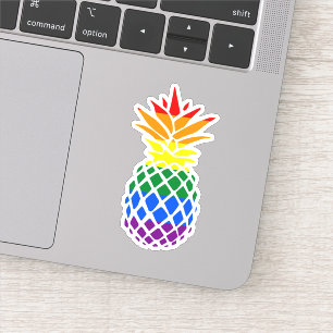 Pride Pineapple   Rainbow Flag