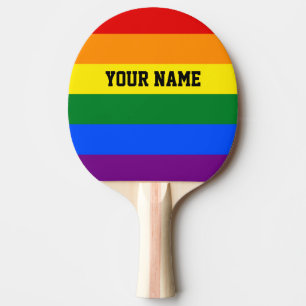 Pride Ping Pong Paddle
