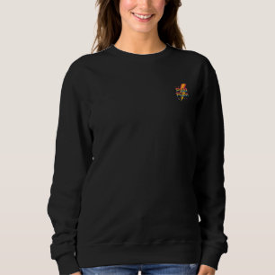 Pride Power Lightning – LGBTQ+ Rainbow Quote Sweatshirt