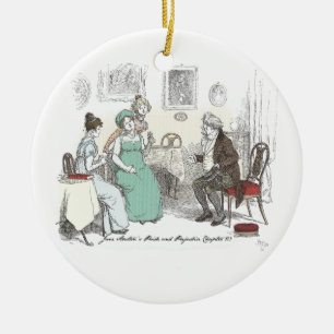 Pride & Prejudice - Announcement By Sir William Lu Ceramic Tree Decoration