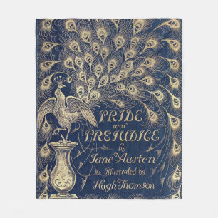 Pride & Prejudice Fleece Throw 50" x 60" Blanket