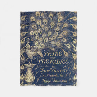 Pride & Prejudice Fleece Throw Blanket