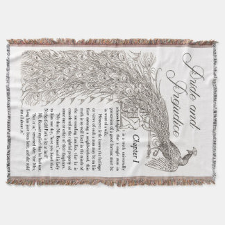 Pride & Prejudice Throw