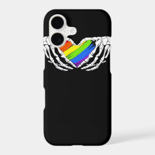 Pride - Pride Skeleton Hands With Heart 2 Classic