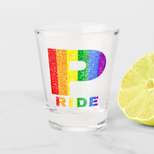 PRIDE RAINBOW #4 SHOT GLASS