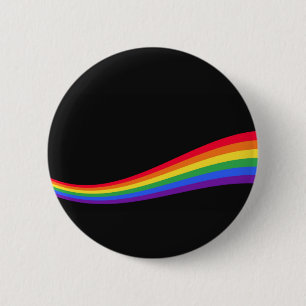 Pride Rainbow 6 Cm Round Badge