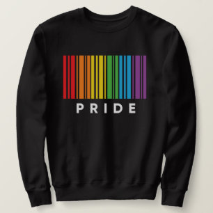 Pride Rainbow Barcode LGBTQIA+ T-Shirt Sweatshirt