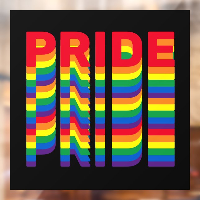 Pride rainbow black lgbt lgbtq retro cool custom (Sheet 2)