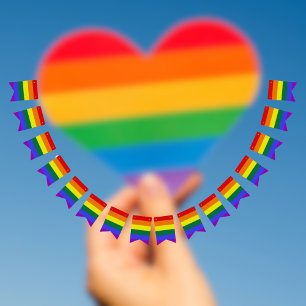 Pride Rainbow Bunting Bunting