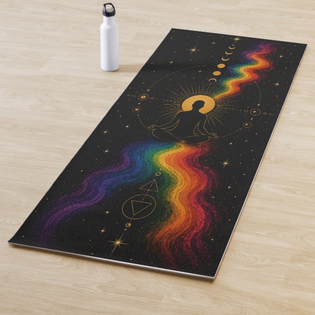 Pride Rainbow Chakra Yoga Mat (In Situ)
