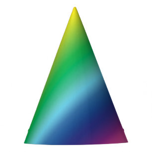 Pride rainbow colours lgbtq gay pattern - party hat