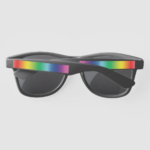 Pride rainbow colours lgbtq lgbt gay Flag  Sunglas Sunglasses