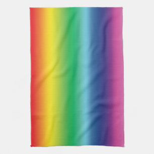 Pride rainbow colours pattern lgbtq lgbt tea towel
