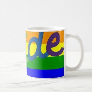 pride rainbow flag business card case coffee mug
