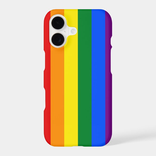Pride & Rainbow Flag Case, LGBTQ, Rainbow (Back)