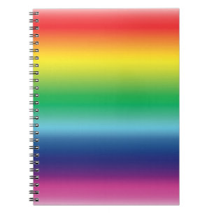 pride rainbow flag colour lgbt notebook