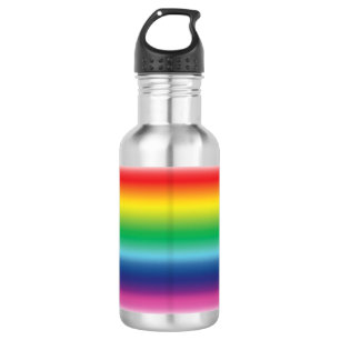 pride rainbow flag colours lgbt lgbtq 532 ml water bottle