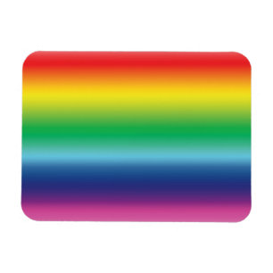 pride rainbow flag colours lgbtq lgbt rainbow colo magnet