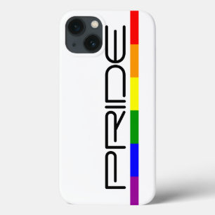 Pride Rainbow Flag Modern and Sleek Design iPhone 13 Case