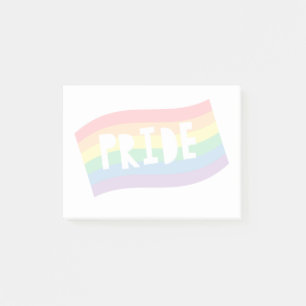 Pride Rainbow Flag Post-it Notes