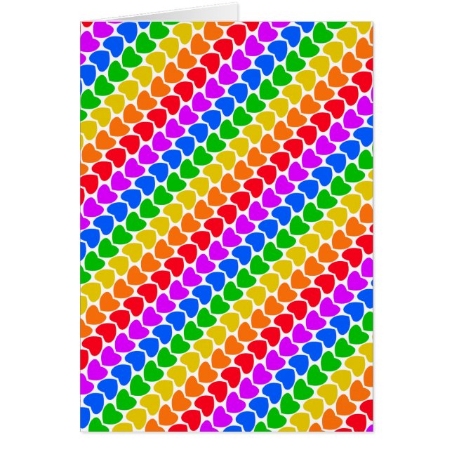 Pride Rainbow Heart Line (Front)