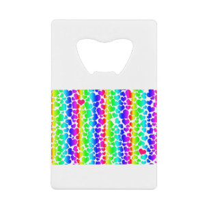 pride rainbow hearts